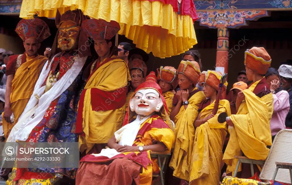 India, Jammu and Kashmir, Ladakh, Hemis, Hemis Tsechu Buddhist Festival