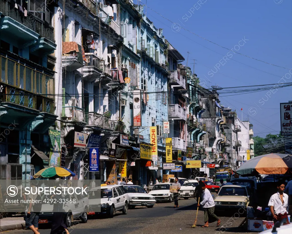 Burma, Myanmar, Yangon