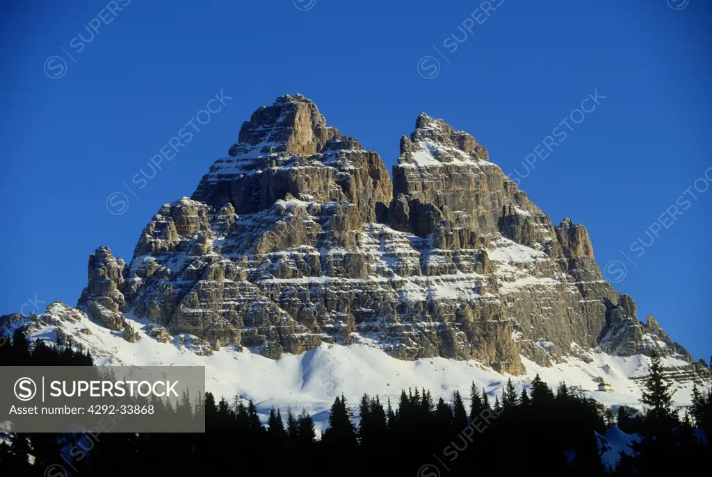 Italy, Trentino Alto Adige, Dolomites, 3 Cime di Lavaredo