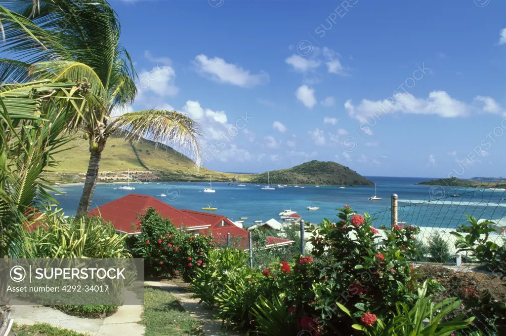Caribbean, St. Martin,Cul De Sac Bay