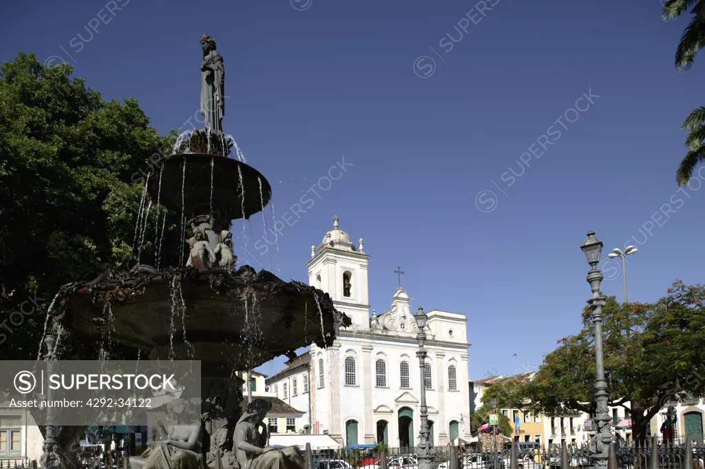 Brazil, Bahia, Salvador de Bahia. Pelourinho historical district.