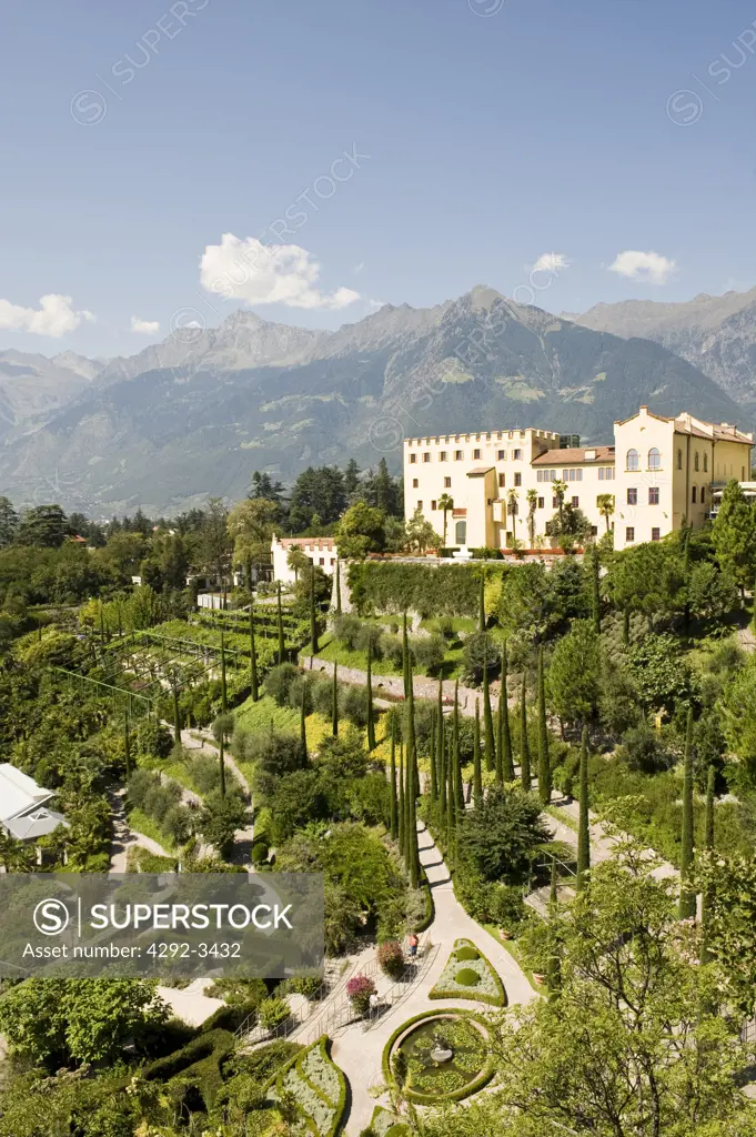 Italy, Trentino Alto Adige, Merano, view of the Tourism Museum