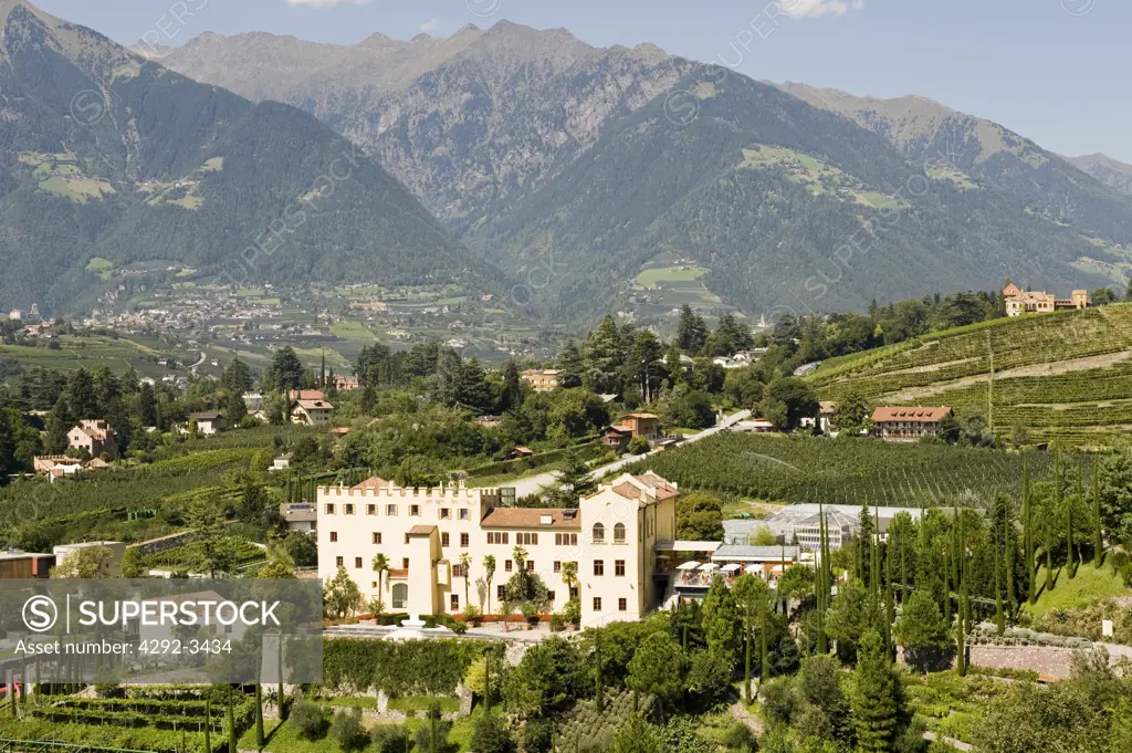 Italy, Trentino Alto Adige, Merano, view of the Tourism Museum