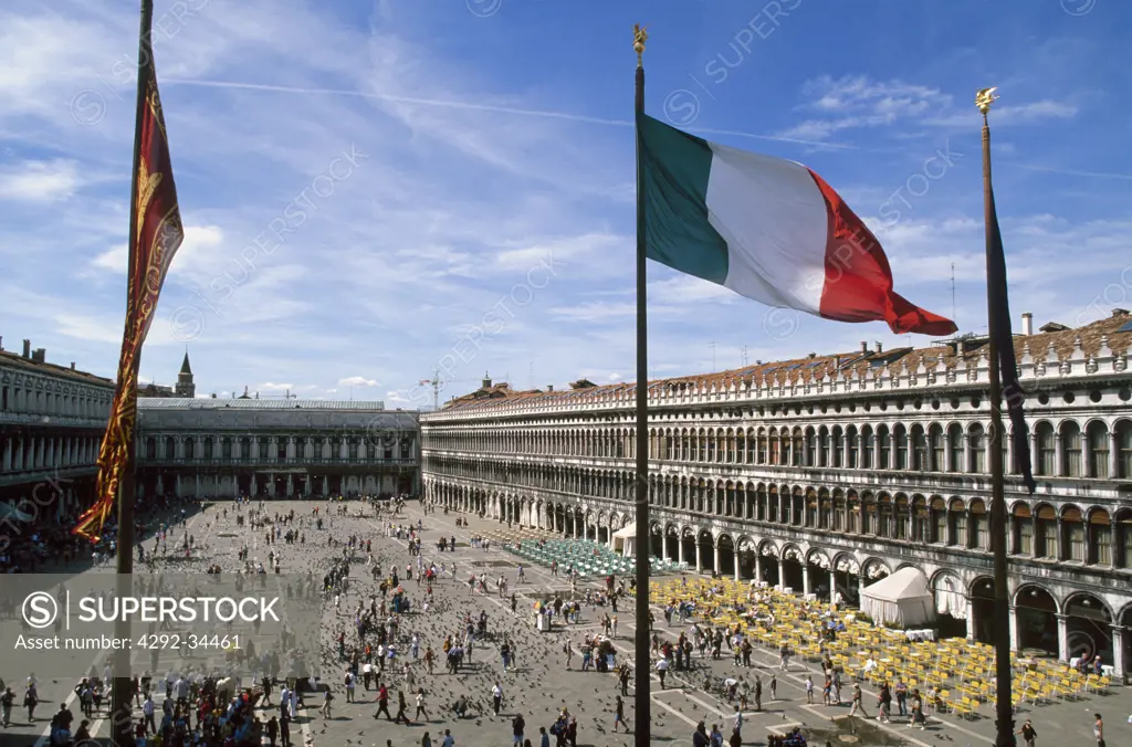 Italy, Venice, Saint Mark Square