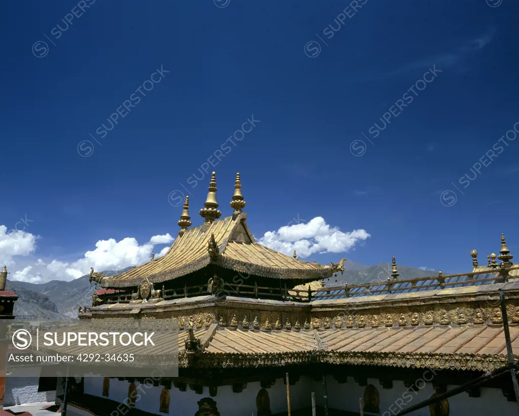 China, Tibet, Lhasa, Jokhang Temple