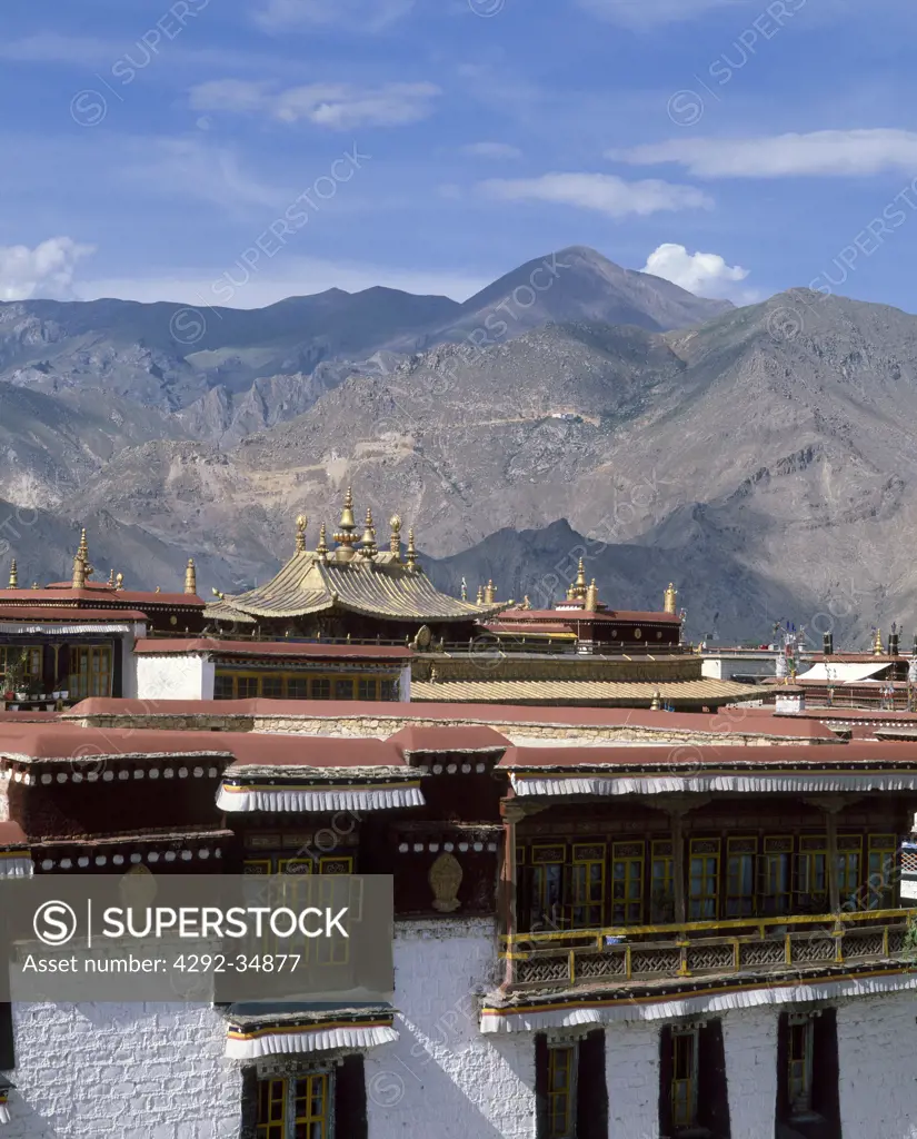 Tibet, Lhasa, Jokhang Temple