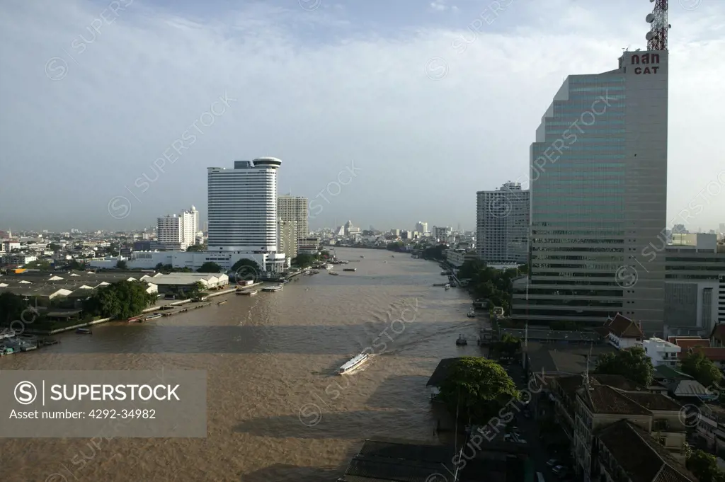 Thailand, Bangkok. Chao Praya River