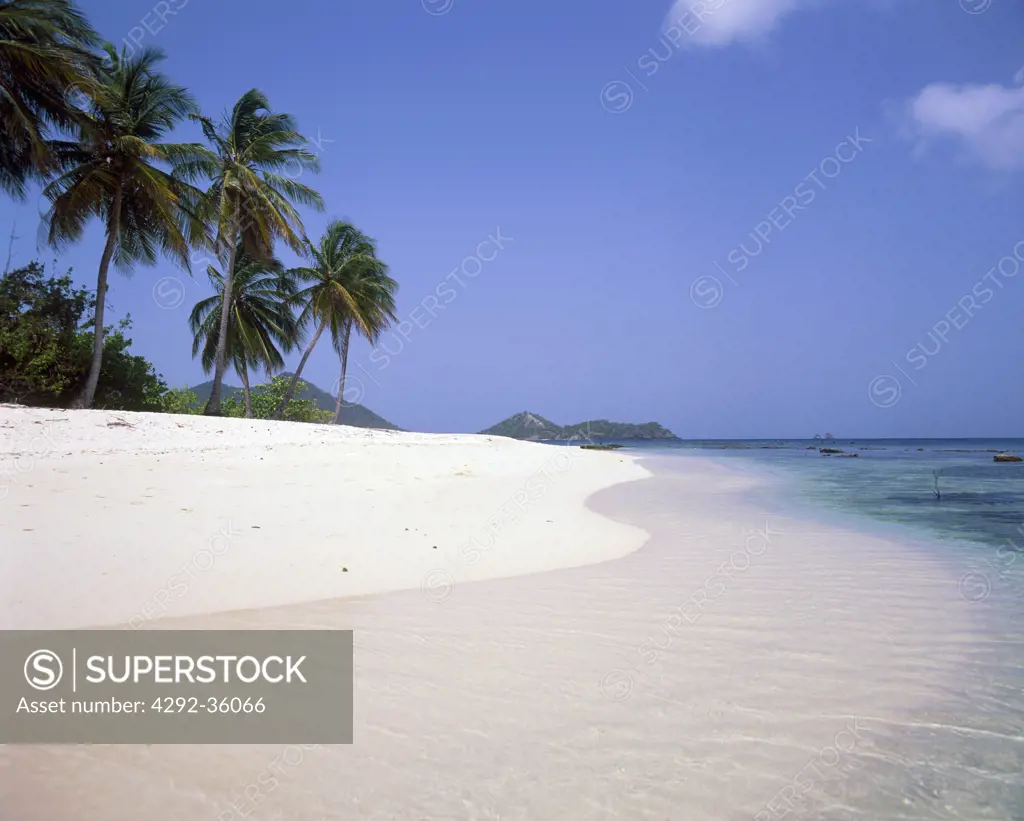 Caribbean, Grenadines Islands, Carriacou island the beach
