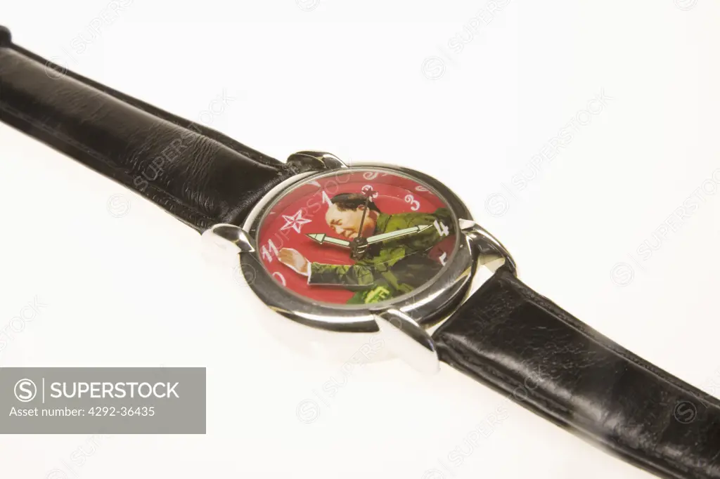 China, Wrist watch with Mao's picture