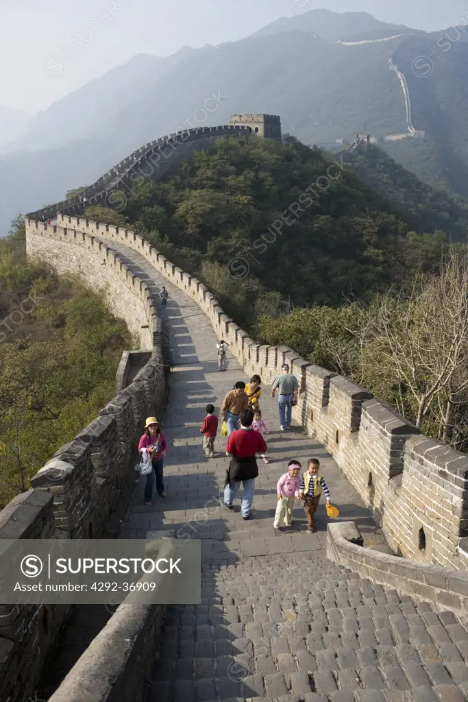 China. Bejing. The Great Wall at MutianYu.