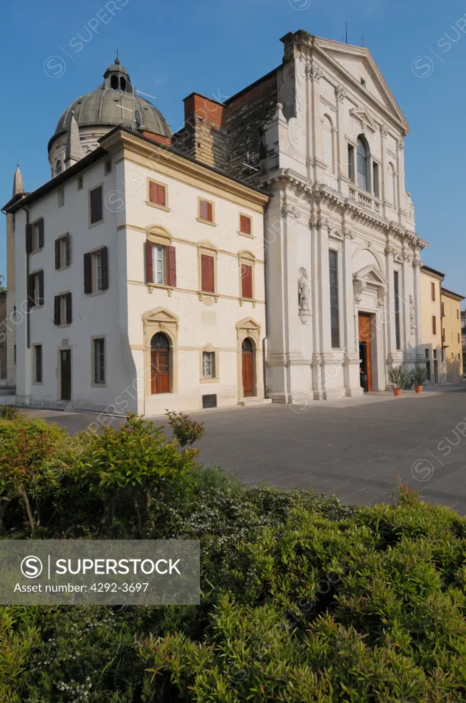 Italy, Veneto, Verona, San Giorgio Cathedral facade
