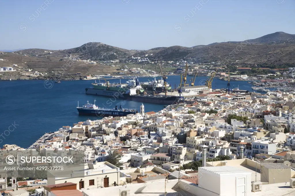 Greece, Cyclades Islands, Syros.