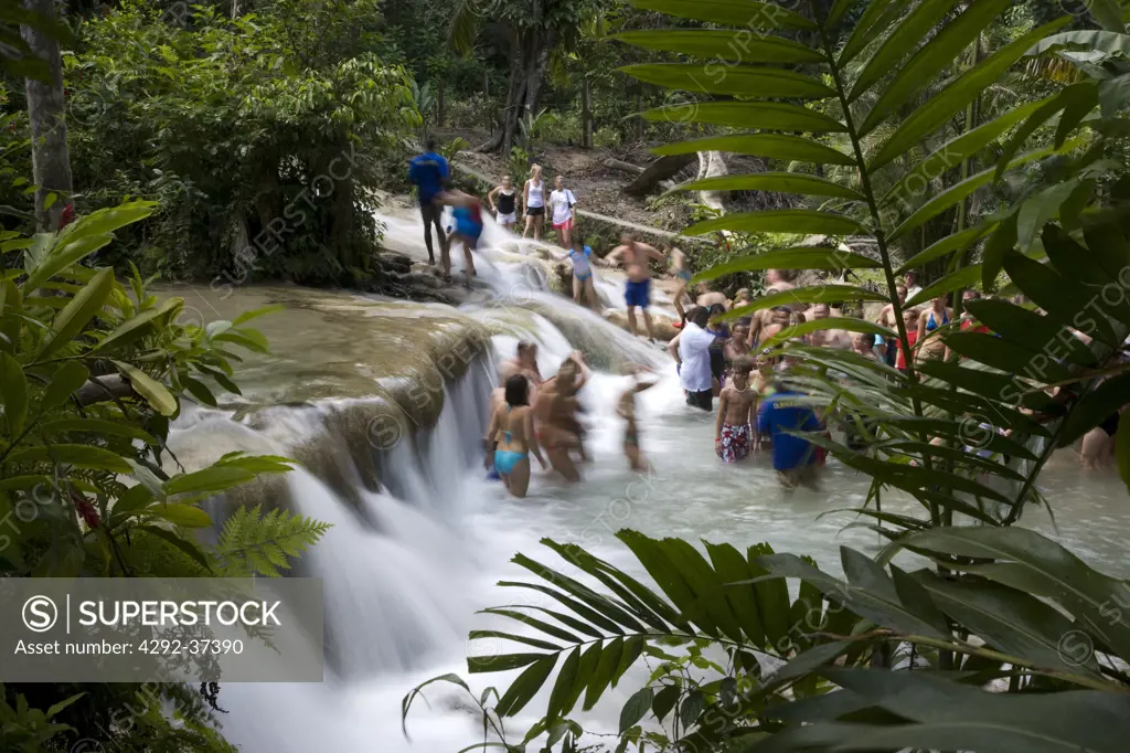 Jamaica, Ocho Rios, Dunn's River Falls