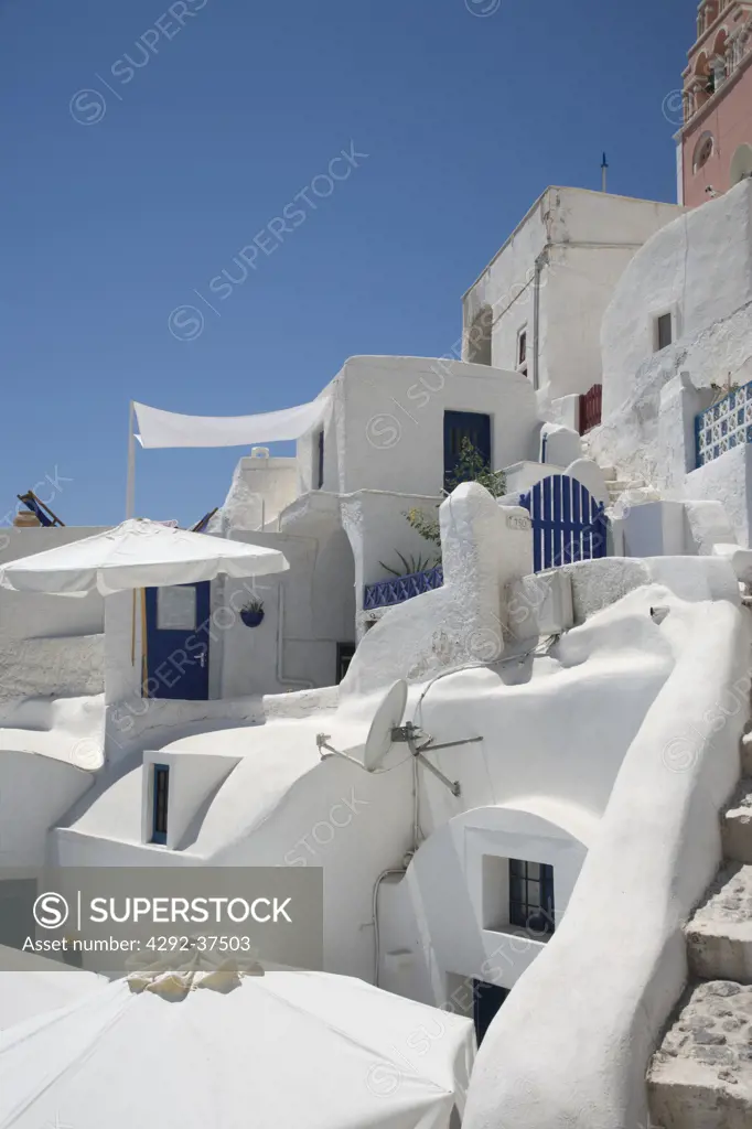 Greece, Cyclades, Santorini, Oia, village