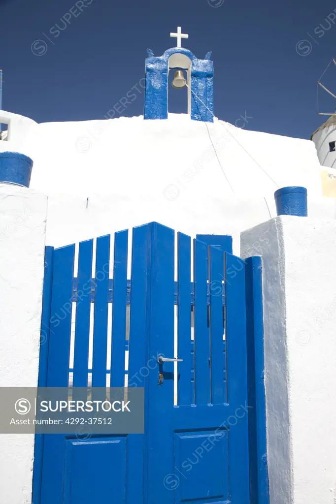 Greece, Cyclades, Santorini, Oia, doors