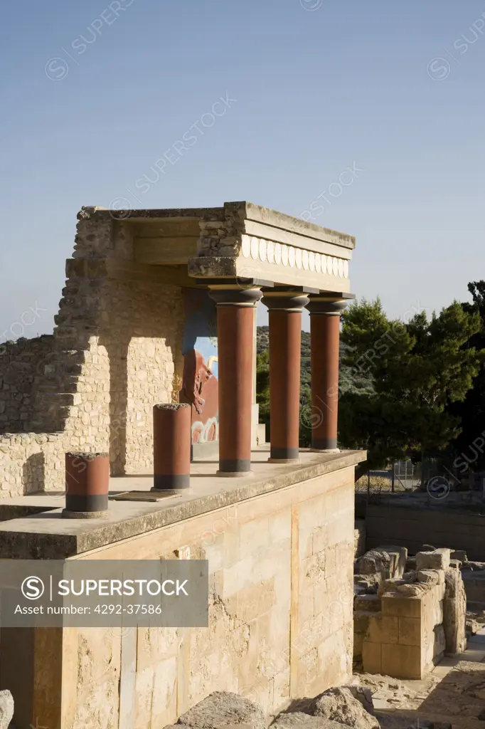 Greece, Crete, Knossos Palace