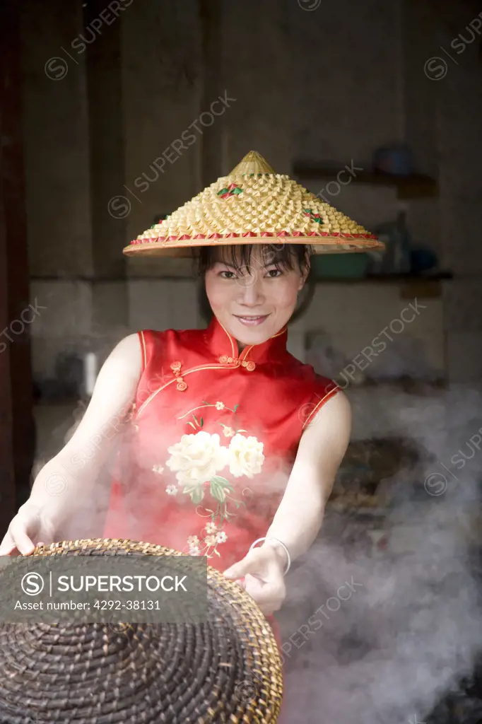 Portrait of a chinese woman