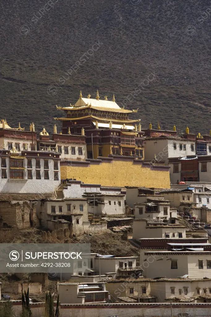 China, Yunnan, Shangri-La (Zhongdian), Ganden Sumtseling Gompa monastery