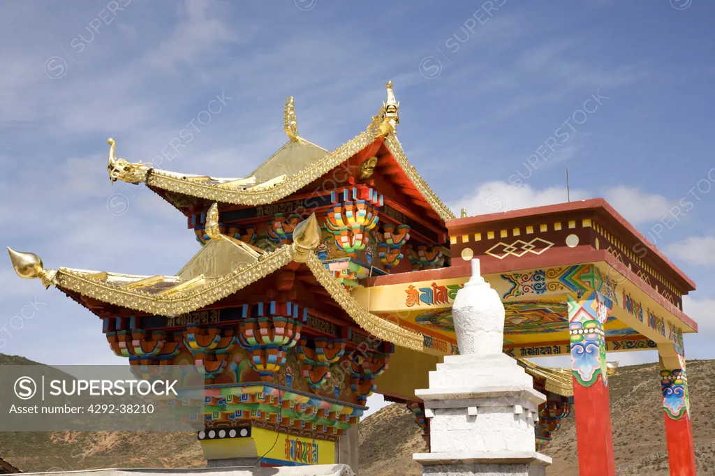 China, Yunnan, Shangri-La (Zhongdian), Ganden Sumtseling Gompa monastery