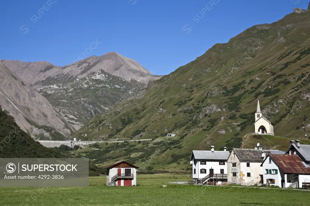 Italy, Piedmont, Verbania, Formazza valley, Riale village