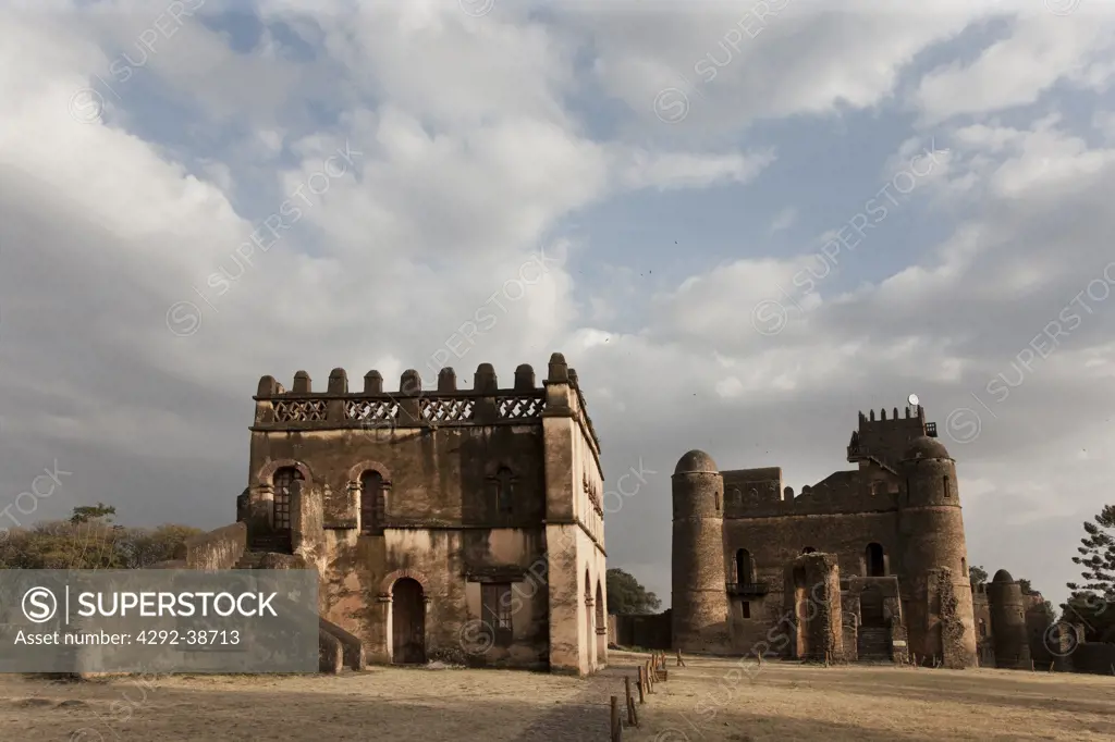Africa, Ethiopia, Gondar, Fasilada's palace