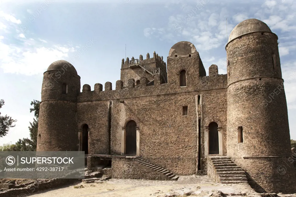 Africa, Ethiopia, Gondar, Fasilada's palace