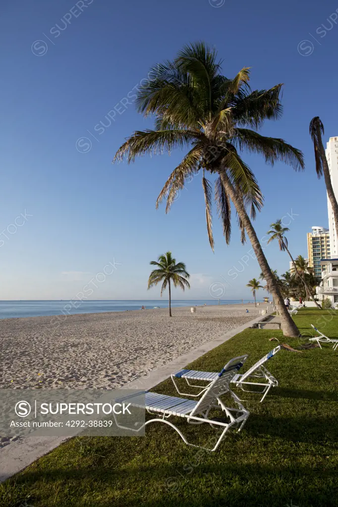 USA, Florida, Miami Beach, the shoreline