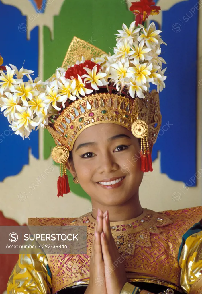 Indonesia, Bali, Legong dancer