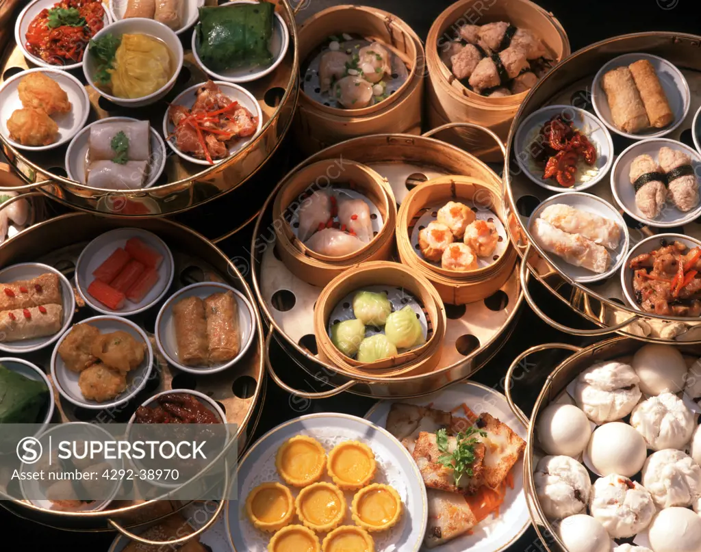 China, Dim Sum, chinese food selection