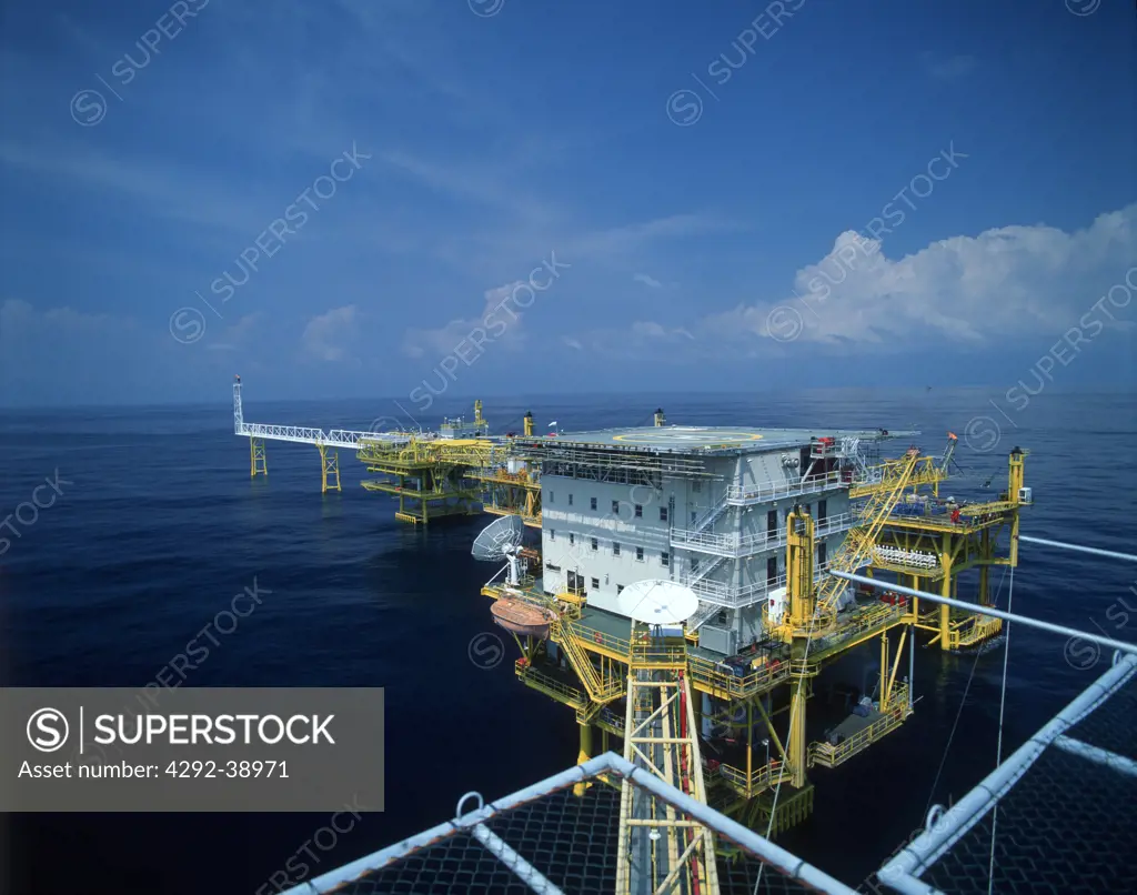 Offshore oil rig