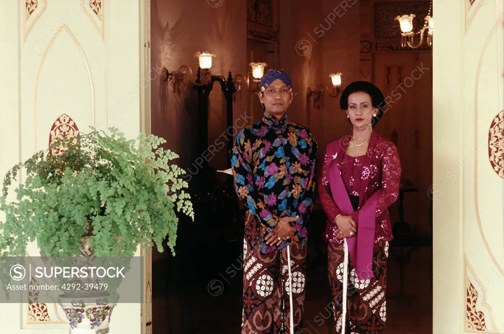 The sultan of Yogyakarta. Java, Indonesia.