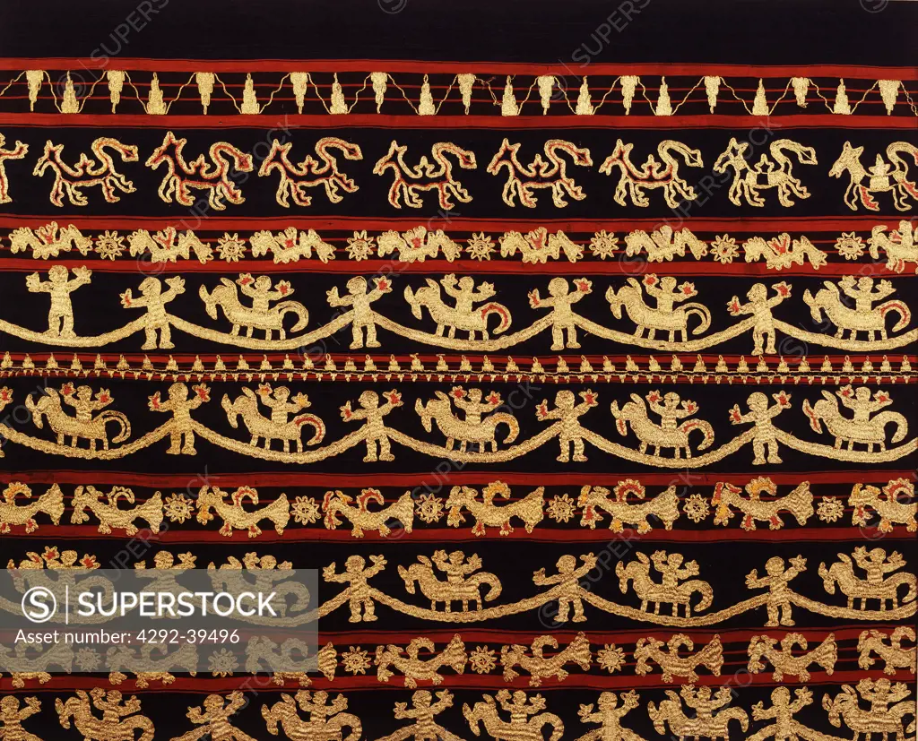 Textile from Sumatra, Indonesia.