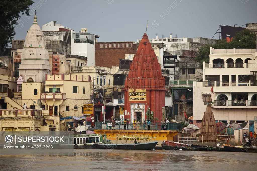 India, Varanasi, Ganges Ghats