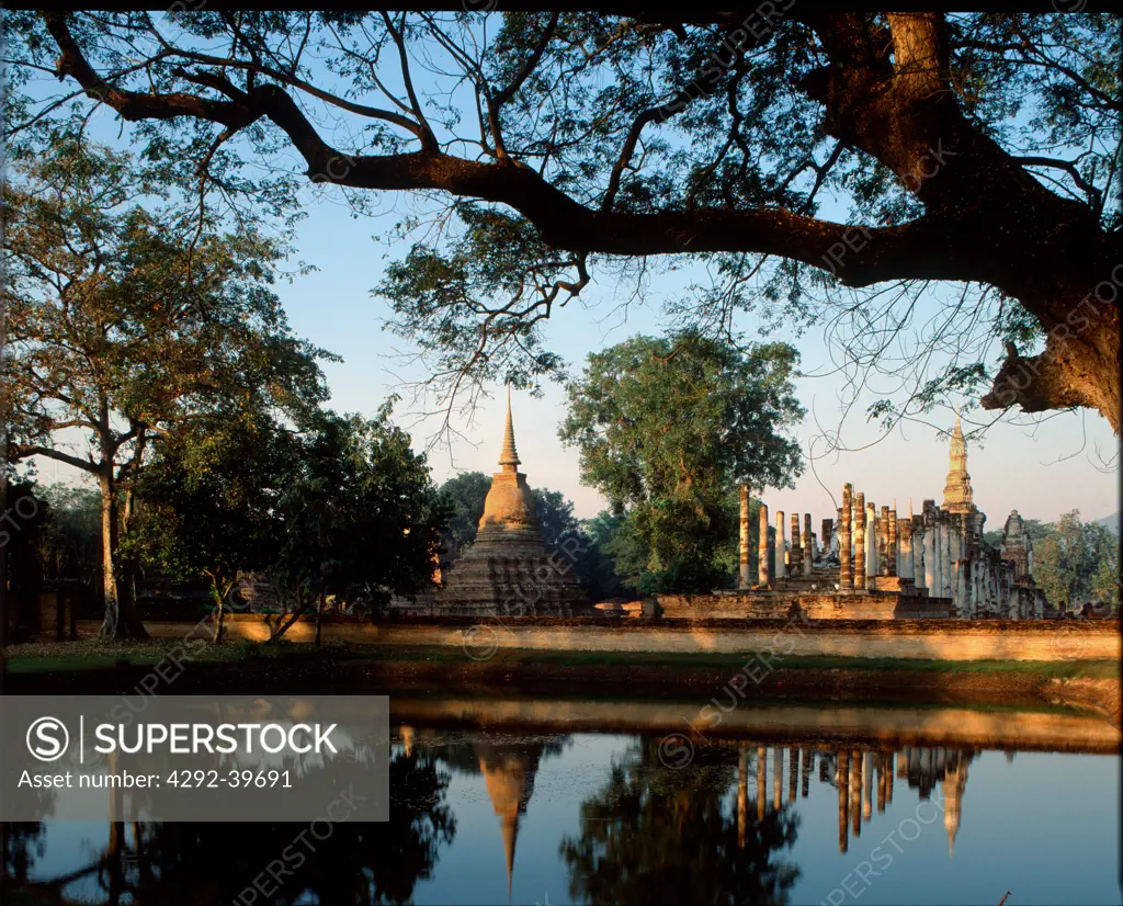 Sukhothai, Wat Mahathat, Thailand