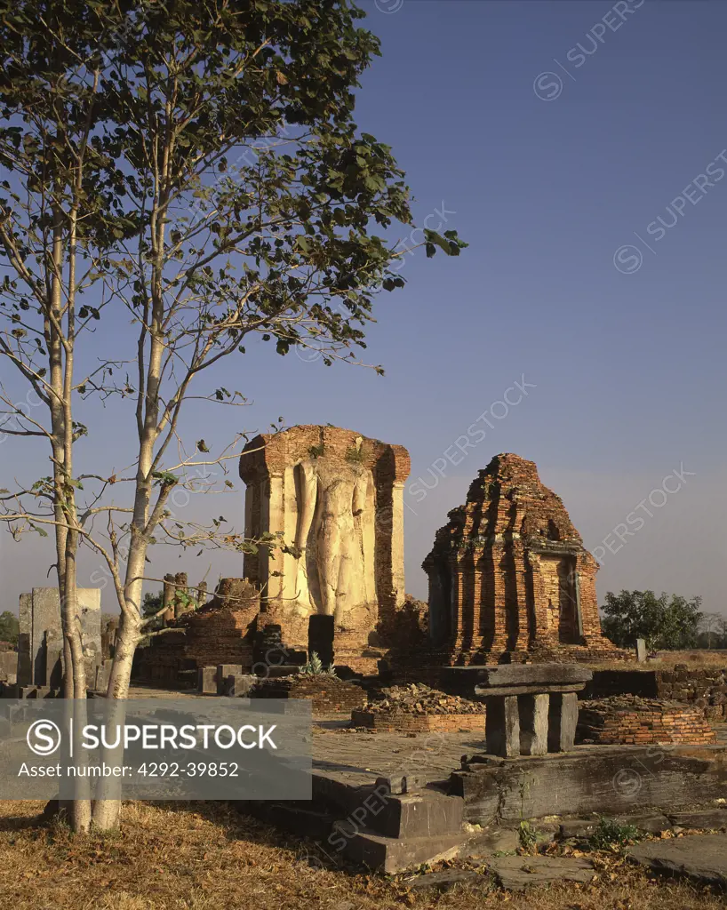 Ruins of Wat Chetupon, Sukhothai,Thailand