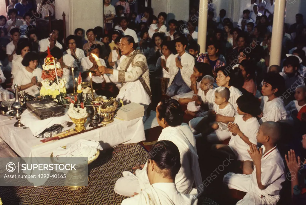 Brahamanic Ceremony, Bangkok, Thailand