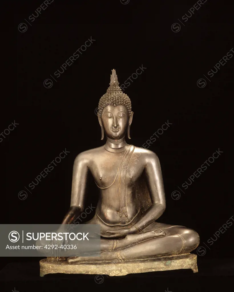 Buddha image of the Sukhothai period, Thailand