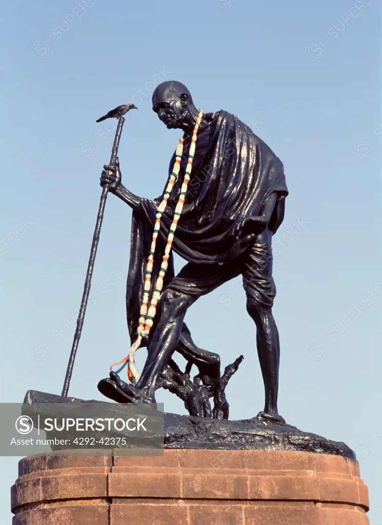 Statue of Gandhi, Delhi, India