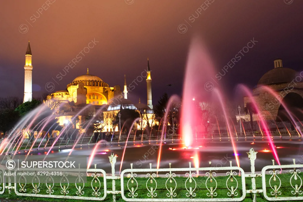 Turkey, Istanbul, Agia Sofia mosque