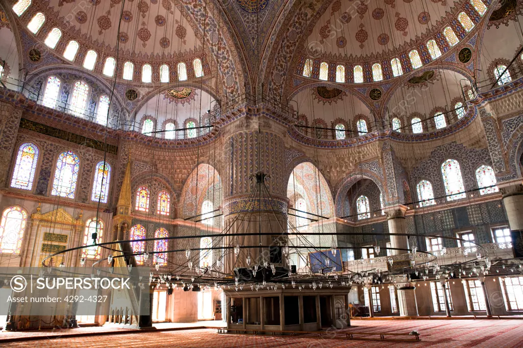 Turkey, Istanbul, The Sultan Ahmed Mosque