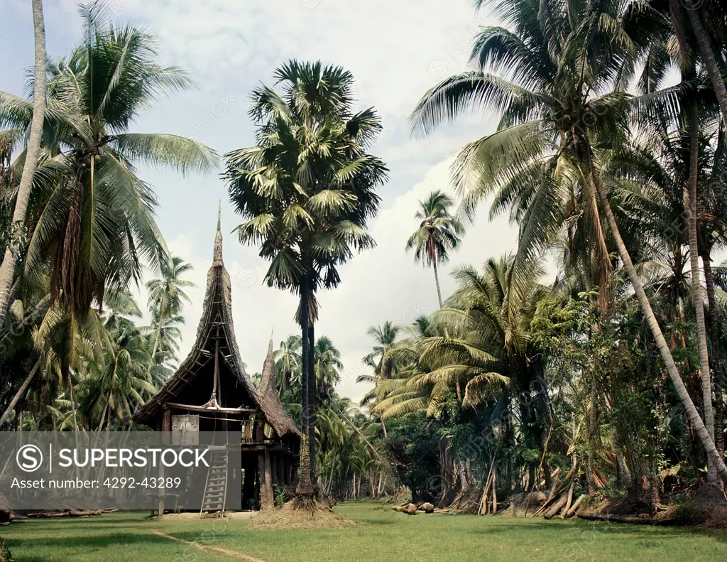 The House Tamberan of Kanganama on the Sepik River, Papua New Guinea, 1974.