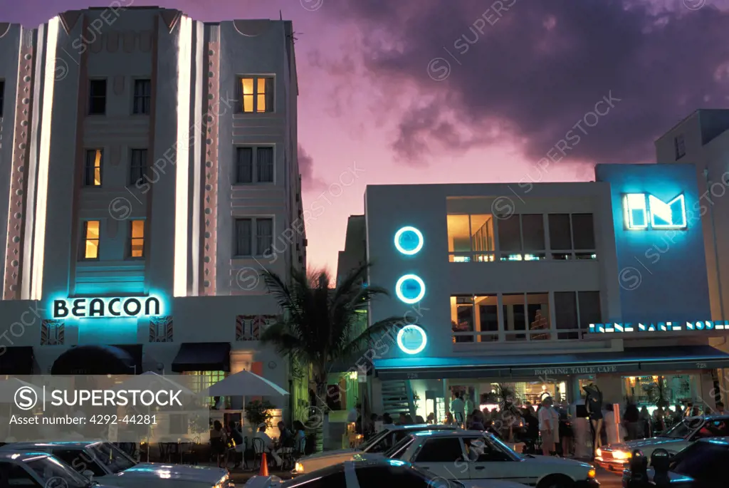 Art Deco District, Miami Beach, Florida, USA