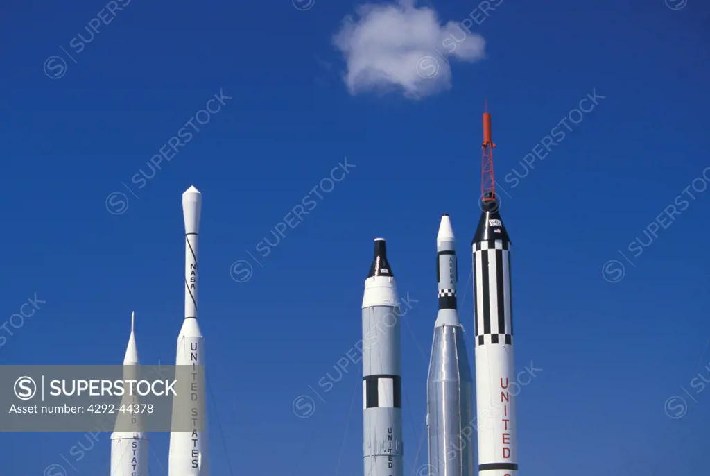 Rockets, Kennedy Space Center, Florida, USA