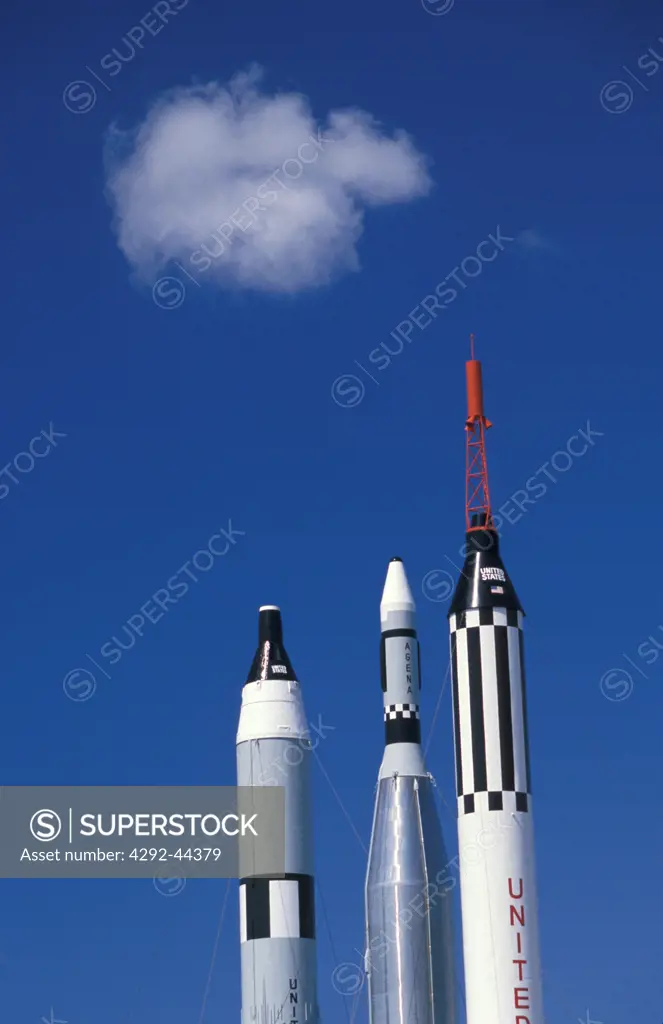 Rockets, Kennedy Space Center, Florida, USA