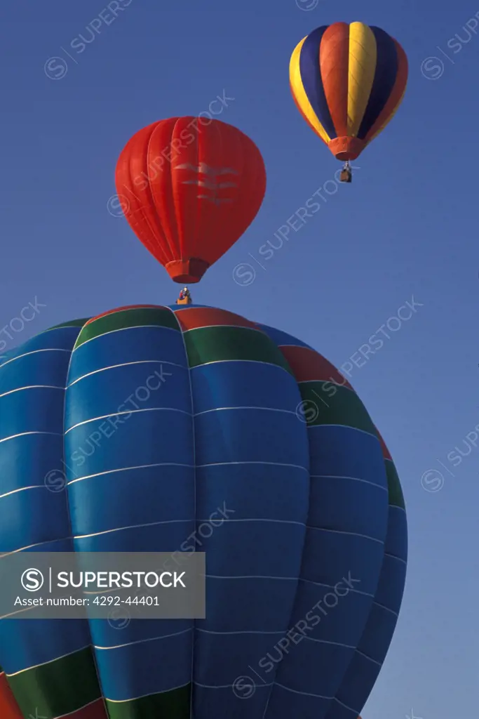 Hot air balloons, Homestead, Florida, USA