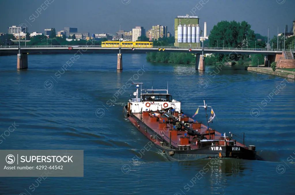 Germany, Hessen, Frankfurt on Main, Main River