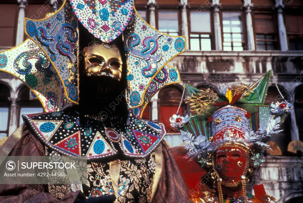 Italy, Venice The Carnival Masks