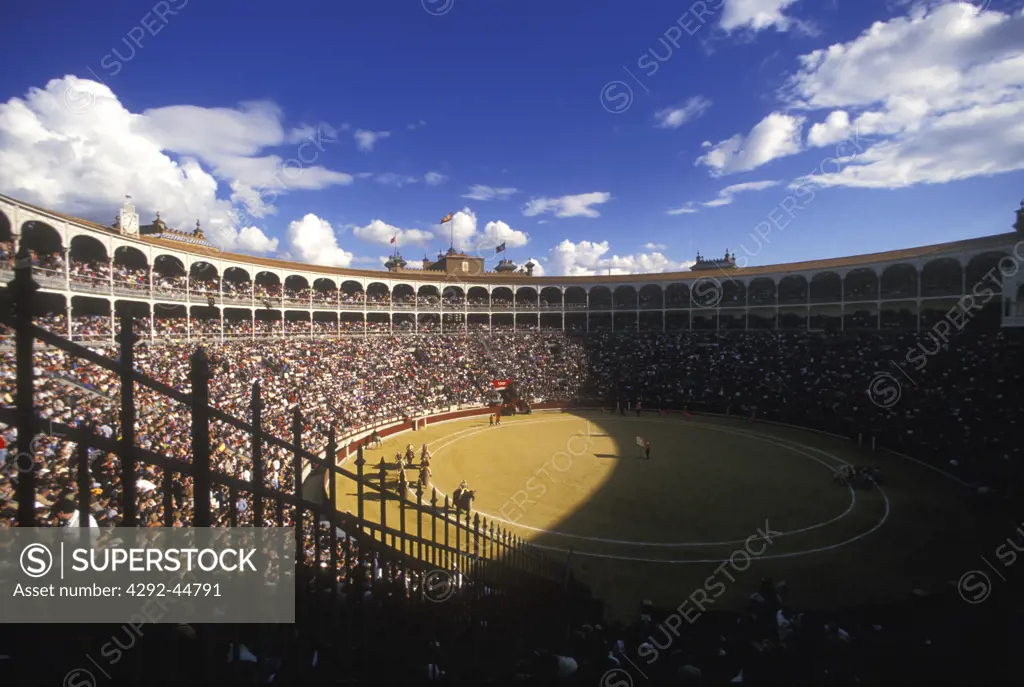 Spain, Madrid, Plaza Mayor de Las Ventas, bullfighting arena