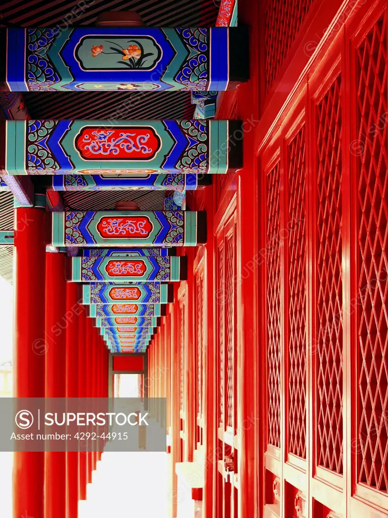 China, Beijing, Forbidden City, White Dagoba Temple