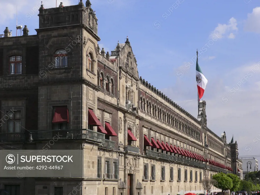 Mexico,Mexico City, National Palace. El Zócalo.